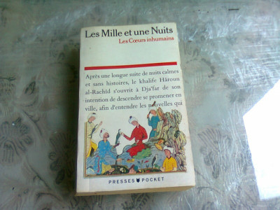 LES MILLE ET UNE NUITS, LES COEURS INHUMAINS (CARTE IN LIMBA FRANCEZA) foto