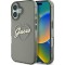 Husa Guess Hardcase IML Heart iPhone 16 Plus, negru, GUHCP16MHCHGSPK