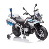 Motocicleta Electrica Copii BMW F850GS Politie, 12V, 550W, Albastra, USB, Muzica, Lumini, 3-8 Ani