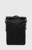 Rains rucsac 14320 Backpacks culoarea negru, mare, neted