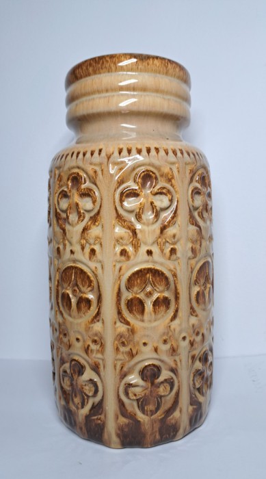 240622.01- Vaza ceramica bej - West Germany SCHEURICH