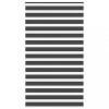Gossi jaluzea tip zebra neagra latime tesatura 125,9 cm poliester