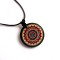 colier lemn mandala 38866