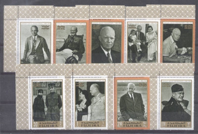 Fujeira 1969 Dwight D. Eisenhower, MNH S.384 foto