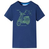 Tricou pentru copii, albastru &icirc;nchis, 116