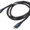 Cablu USB 3.0 Micro B la USB C, 1m, Negru