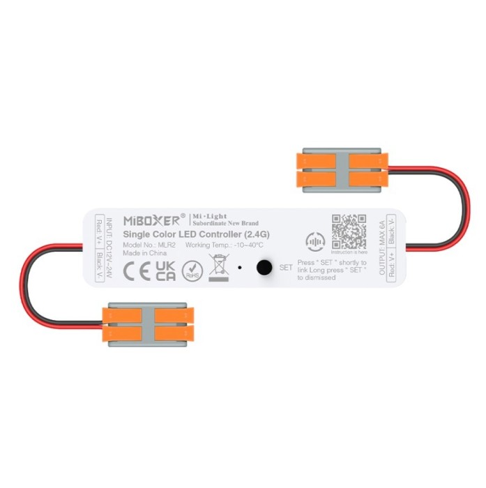 Mini controler LED monocrom (2.4GHz), DC 12V-24V, 6A, MLR2