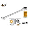 Cheie combinata cu clichet 14 mm, pentru fixare si desfacere a elementelor filetate - Ingco HCSPAR141