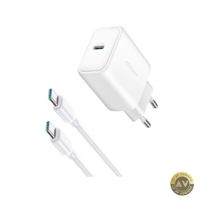 Incarcator Retea Cu Cablu USB-C Joyroom JR-TCF24 30W 3A 1 x USB-C Alb foto