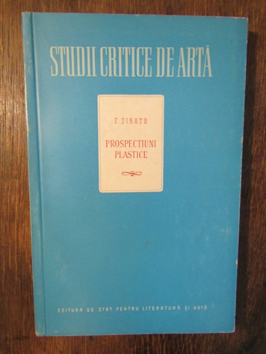 Prospecțiuni plastice - F. Șirato