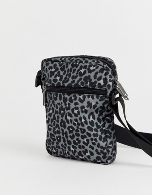 Borseta de umar Mi-Pac Nylon Leopard Grey - Cod 2504324345289 foto