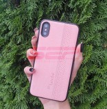 Husa TPU Leather Bodhi Huawei P40 Lite E Roz - Protectie Premium, Calitate Superioara