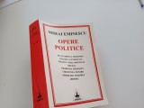 Cumpara ieftin MIHAI EMINESCU, OPERE POLITICE VOL.3- GRUPARE TEMATICA- EDITURA TIMPUL IASI 1999