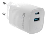 Alimentator Pulsatoriu NATEC 5-12V DC 3A 30W Compact Plug-in