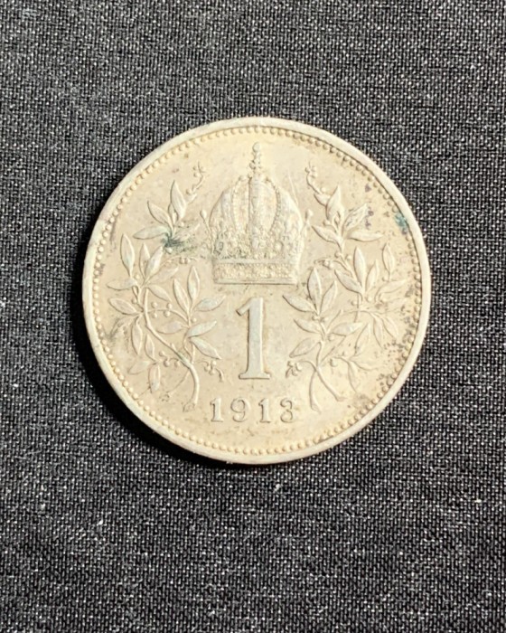 Moneda 1 coroana 1913 Austria argint