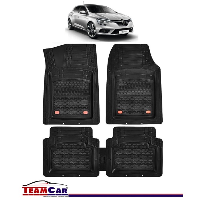 Covorașe Auto TeamCar&reg; Tip Tăviță Compatibile Renault Megane IV (2016+) - Hatchback