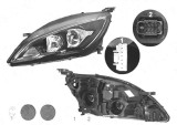 Far Peugeot 308, 10.20, fata, Stanga, cu LED daytime running light; H7+HY21W+LED; electric; fara daytime running light LED module; cu motor; cu