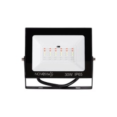 Proiector SMD slim LED 30W RGB cu telecomanda, Novelite