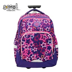 Ghiozdan trolley URBAN, STARS, 46x34x20 cm &ndash; S-COOL