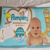Scutece Pampers Premium Care Value Pack Minus, Marimea 1, 2-5kg, 50 buc, Resigilat, Grad A