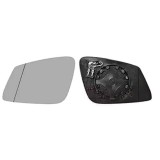 Geam oglinda exterioara cu suport fixare Bmw X1, 2015-; Seria 2 Active/Grand Tourer, 2014-, Stanga, incalzita; geam asferic; cromat; 2 pini, View Max