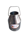 Cumpara ieftin Bidon colectare EMT 25 L, inox, fara capac si fara clipsuri de prindere