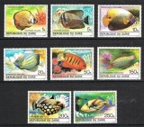Zaire 1980 Tropical fish, MNH S.280