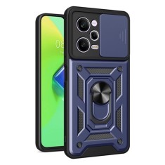 Husa Antisoc Xiaomi Redmi Note 12 5G Poco X5 cu Protectie Camera Albastru TCSS