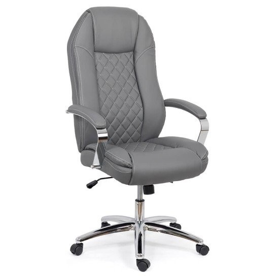 SCAUN DIRECTORIAL CU ARCURI REZISTENT 150 KG OFF 313 GRI