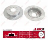 Disc frana HONDA CIVIC VII Hatchback (EU, EP, EV) (1999 - 2006) ABE C44020ABE