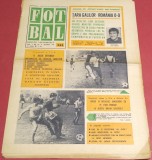 Revista FOTBAL-nr. 233 (12.11.1970) div. B; Div. C; meciul TARA GALILOR - ROMANIA