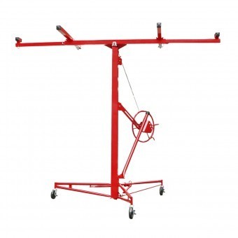 Dispozitiv pentru ridicat (macara) placi rigips carton, OSB, MDF, PAL, inaltime de ridicare 4.57m Breckner Germany foto