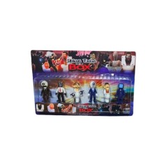 Set Toilet, 6 Figurine, Multicolor, 10cm, diverse modele