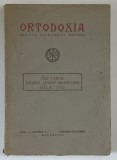ORTODOXIA , REVISTA PATRIARHIEI ROMANE , ADEVARUL ASUPRA UNIRII RELIGIOASE DELA 1700 , ANUL I , NUMARUL 4 , NOEMBRIE - DECEMBRIE , 1949