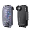 Carcasa Subacvatica 40m Waterproof iPhone 7/8, Protectie Apa/Praf, Alb/Negru, Snur inclus