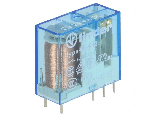 Releu Electromagnetic DPDT 24VDC 15A