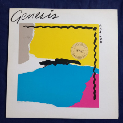 LP : Genesis - Abacuab _ Vertigo, Franta, 1981 _ VG+ / NM foto