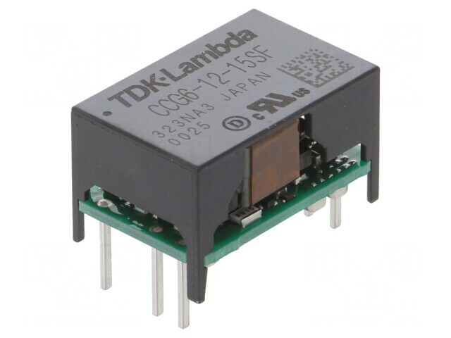 Convertor DC/DC 6W 15V 400mA THT