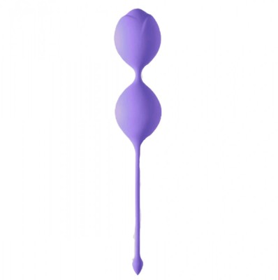 Bile Kegel Blossom Vaginal Balls, Silicon, Mov Deschis, Passion Labs, My Little Secret foto