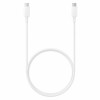 Cablu de Date Fast Charging, 2x Type-C, 5A, 1m - Samsung (EP-DN975BWEGWW) - White (Bulk Packing)