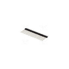 Conector 20 pini, seria {{Serie conector}}, pas pini 2.54mm, CONNFLY - DS1021-1*20SF15-B