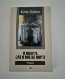 Carte cu autograf Horia Badescu O noapte cat o mie de nopti