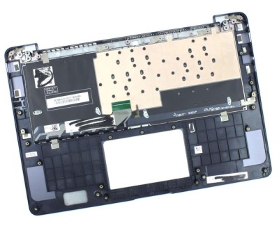Tastatura Asus Neagra 9Z.NBXLW.F01 cu Palmrest Gri iluminata backlit, ZenBook UX3400UA cu Palmrest Gri foto