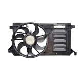 GMV radiator electroventilator Ford Focus RS II, Focus ST II, Focus RS500 II, 202011, motor 2.5 T, benzina, 390 mm; 3 pini, fara modulul de control