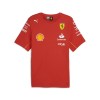 Ferrari tricou de bărbați Driver red F1 Team 2024 - XXL, Puma