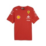 Ferrari tricou de bărbați Driver red F1 Team 2024 - XXL, Puma