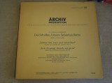 BACH - Liebster Gott, Wann Werd Ich Sterben - LP Vinil ARCHIV PRODUKTION Vintage