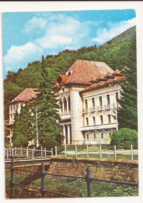 RC14 -Carte Postala- Slanic Moldova , Complexul Sanatorial, circulata 1985