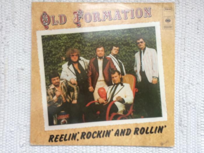 Old Formation Reelin Rockin And Rollin 1982 disc vinyl lp muzica rockabilly VG+