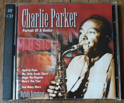 CD Charlie Parker &amp;lrm;&amp;ndash; Charlie Parker - Portrait Of A Genius [2 CD] foto